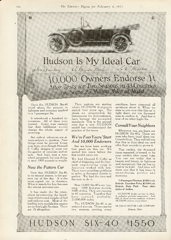 1915 Hudson 6